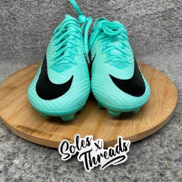 Nike Zoom Mercurial Vapor 15 Elite FG Soccer Size 6 Men Turquoise DJ4978-300 main image 4